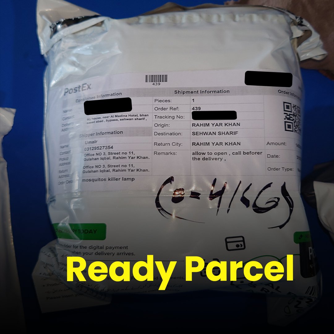 this is how we ship parcels to the customers