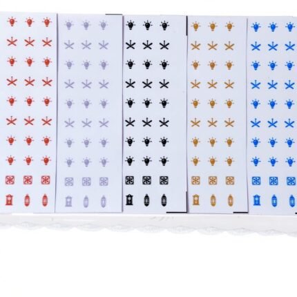 Electric Switch Icon Stickers – Smart Identification Stickers.